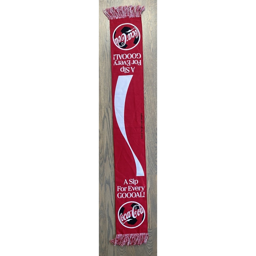 Coca-Cola Soccer Scarf